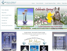Tablet Screenshot of crystalworld.com